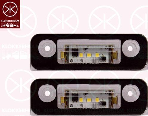 Klokkerholm 25640855 - Licence Plate Light car-mod.net