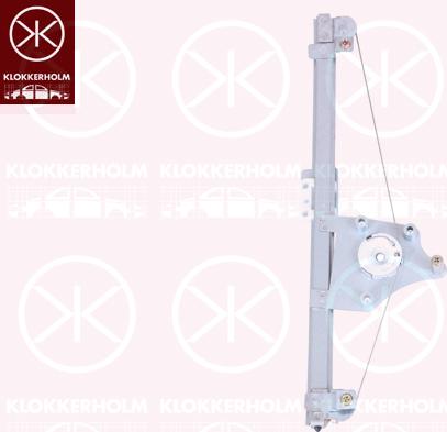 Klokkerholm 25351901 - Window Regulator car-mod.net