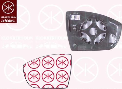 Klokkerholm 25351063 - Mirror Glass, outside mirror car-mod.net
