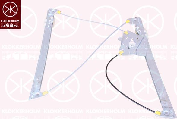 Klokkerholm 25351801 - Window Regulator car-mod.net