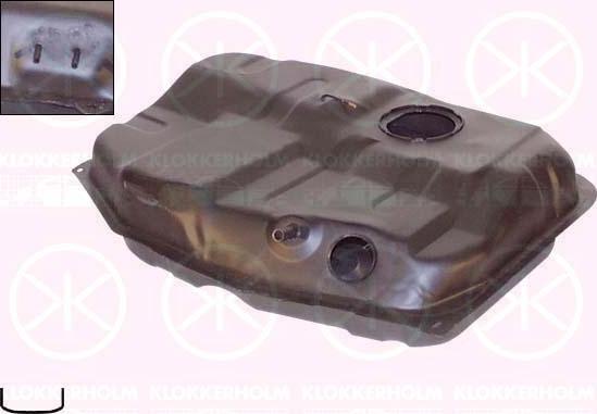 Klokkerholm 2528 009 - Fuel Tank car-mod.net