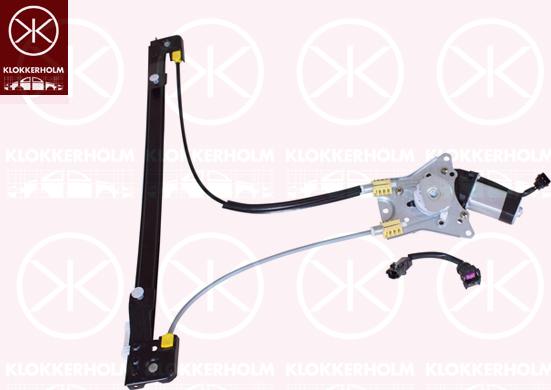 Klokkerholm 20361801 - Window Regulator car-mod.net