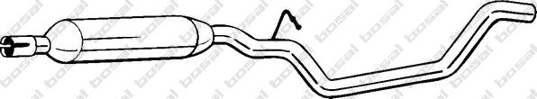 Klokkerholm 283-875 - Middle Silencer car-mod.net