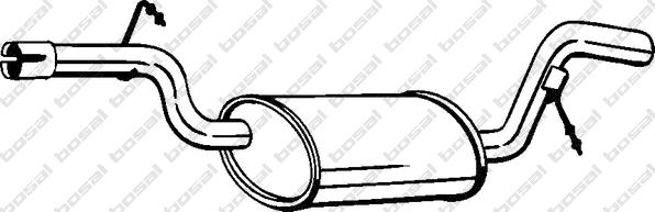 Klokkerholm 233-157 - Middle Silencer car-mod.net