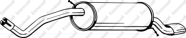 Klokkerholm 279-497 - End Silencer car-mod.net