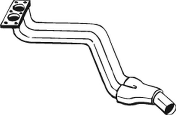 Klokkerholm 775-859 - Exhaust Pipe car-mod.net