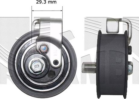 KM International FI5230 - Tensioner Pulley, timing belt car-mod.net