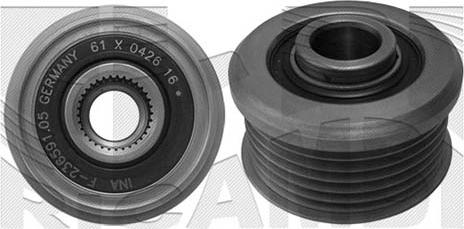 KM International FI14370 - Pulley, alternator, freewheel clutch car-mod.net