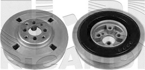 KM International FI16240 - Belt Pulley, crankshaft car-mod.net