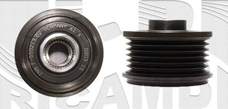 KM International FI18660 - Pulley, alternator, freewheel clutch car-mod.net