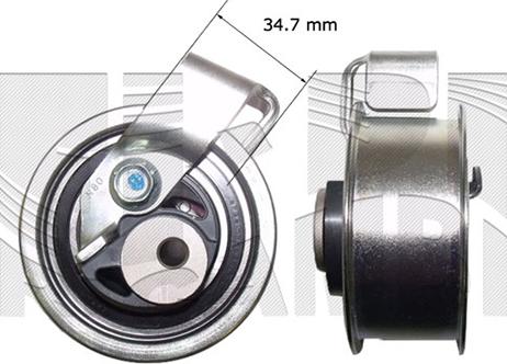 KM International FI8920 - Tensioner Pulley, timing belt car-mod.net