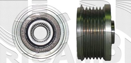 KM International FI20370 - Pulley, alternator, freewheel clutch car-mod.net