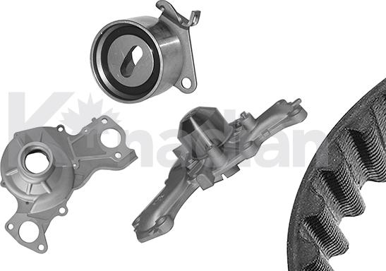 K'nadian KWP139 - Water Pump & Timing Belt Set car-mod.net