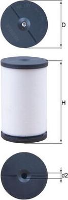 KNECHT HX 191 - Hydraulic Filter, automatic transmission car-mod.net