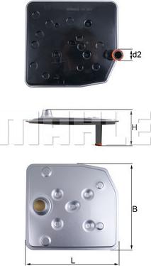 KNECHT HX 263 - Hydraulic Filter, automatic transmission car-mod.net