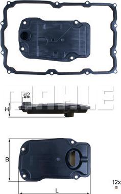 KNECHT HX 271D - Hydraulic Filter, automatic transmission car-mod.net