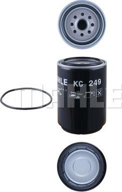 KNECHT KC 249D - Fuel filter car-mod.net