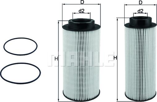 KNECHT KX 439KIT - Fuel filter car-mod.net