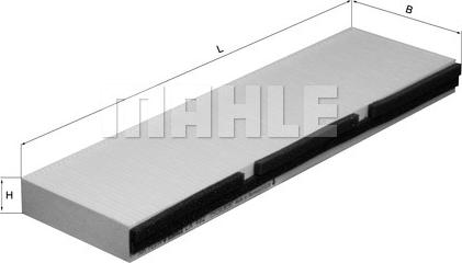 KNECHT LA 492 - Filter, interior air car-mod.net