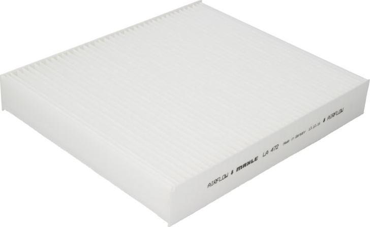 KNECHT LA 472 - Filter, interior air car-mod.net
