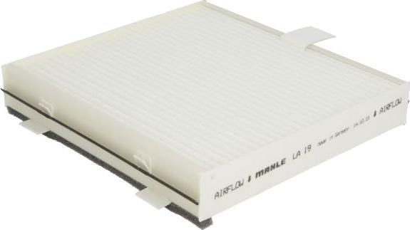 KNECHT LA 19 - Filter, interior air car-mod.net