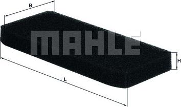 KNECHT LAP 1 - Filter, interior air car-mod.net