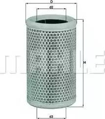 KNECHT LX 911 - Engine Air Filter car-mod.net