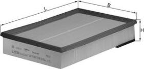 KNECHT LX 938 - Engine Air Filter car-mod.net