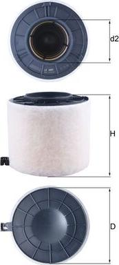KNECHT LX 4410 - Engine Air Filter car-mod.net