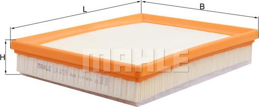 KNECHT LX 4729 - Engine Air Filter car-mod.net