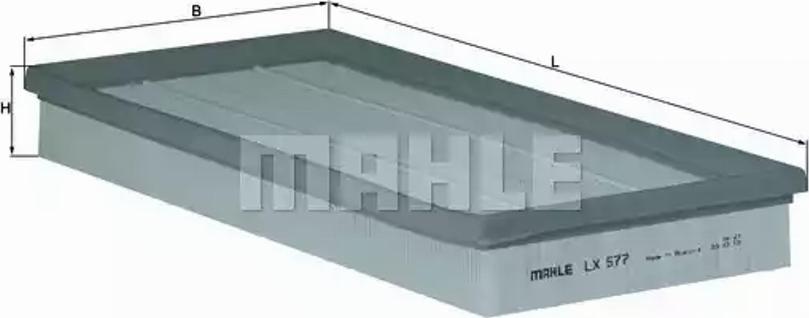 KNECHT LX 577 - Engine Air Filter car-mod.net