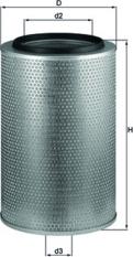 KNECHT LX 1606 - Engine Air Filter car-mod.net