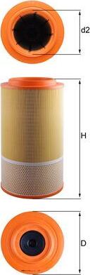 KNECHT LX 1024 - Engine Air Filter car-mod.net