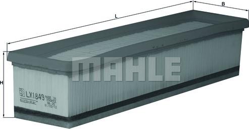 KNECHT LX 1849 - Engine Air Filter car-mod.net