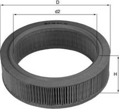 KNECHT LX 184 - Engine Air Filter car-mod.net