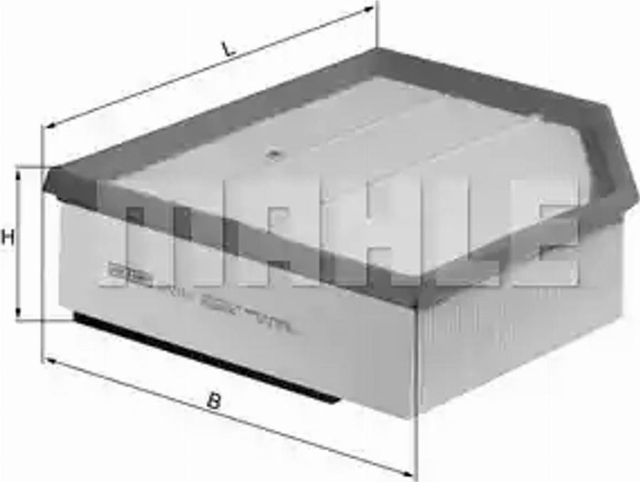 KNECHT LX 1289/1 - Engine Air Filter car-mod.net