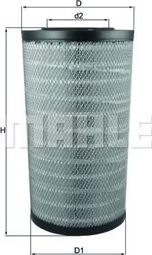 KNECHT LX 3753 - Engine Air Filter car-mod.net