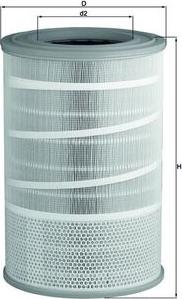 KNECHT LX 2068 - Engine Air Filter car-mod.net