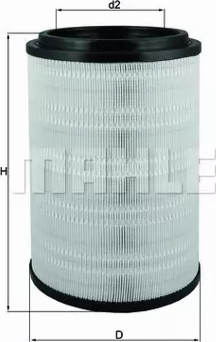 KNECHT LX 2741 - Engine Air Filter car-mod.net
