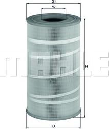 KNECHT LX 7210/7 - Engine Air Filter car-mod.net