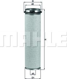 KNECHT LXS 37/1 - Secondary Air Filter car-mod.net