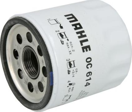 KNECHT OC 614 - Oil Filter car-mod.net