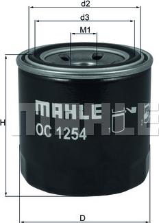 KNECHT OC 1254 - Oil Filter car-mod.net