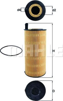 KNECHT OX 423/9D - Oil Filter car-mod.net