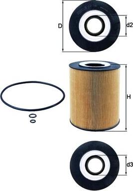 KNECHT OX 146D - Oil Filter car-mod.net