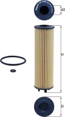 KNECHT OX1340D - Oil Filter car-mod.net