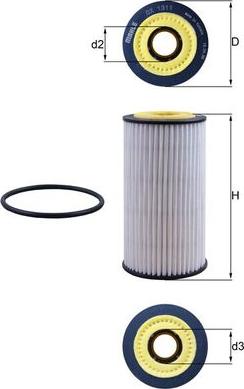 KNECHT OX1311D - Oil Filter car-mod.net
