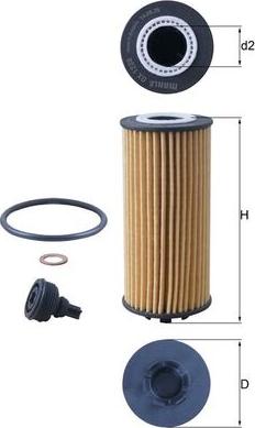 KNECHT OX 1238D - Oil Filter car-mod.net