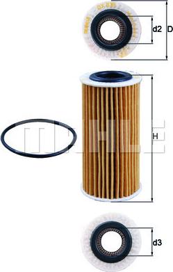 KNECHT OX 835D - Oil Filter car-mod.net