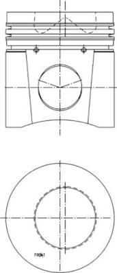 Kolbenschmidt 99677951 - Repair Set, piston / sleeve car-mod.net